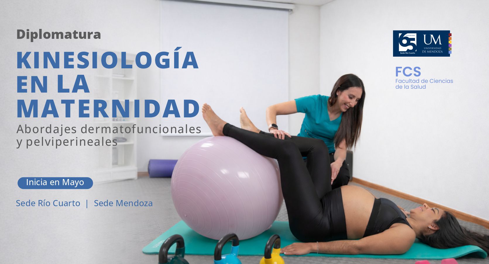 Nueva Diplomatura Universitaria en Kinesiología en la Maternidad: abordajes dermatofuncionales y pelviperineales
