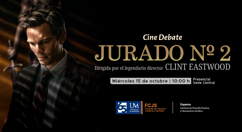 El cine como espacio de reflexión: la FCJS invita al debate con “Jurado Nº 2”