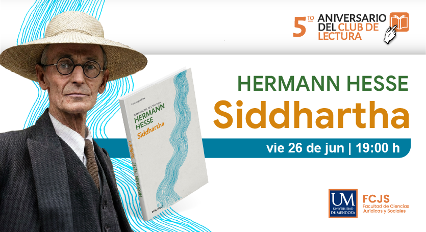 El Club de Lectura de la FCJS abordará «Siddhartha» de Hermann Hesse en el marco de su 5.° aniversario