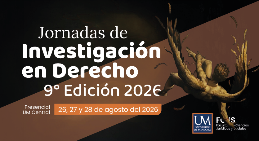 La Universidad de Mendoza anuncia la novena edición de las Jornadas de Investigación en Derecho 2026