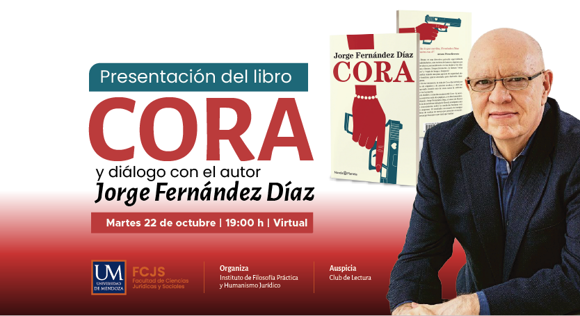 Presentación del libro “CORA” y diálogo con su autor Jorge Fernández Díaz