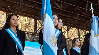 La Bandera Mayor de la UM Sede Río Cuarto acompañó a más de 1.800 niños en su Promesa de Lealtad a la Bandera
