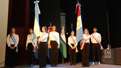 Nuevos abanderados y escoltas de la Sede Río Cuarto.