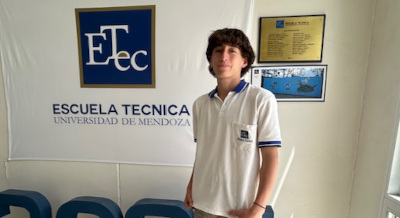Orgullo Etec: Ramiro Hernández obtuvo el Tercer Premio en los Juegos de la Olimpiada Argentina de Física