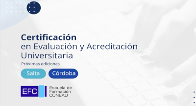 Inscripción a Certificación en Evaluación y Acreditación Universitaria