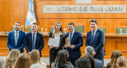 Egresada del Doctorado en Arquitectura de la FAUD-UM, recibió el premio Domingo Faustino Sarmiento de Ciencia e Innovación por el aporte de su Tesis