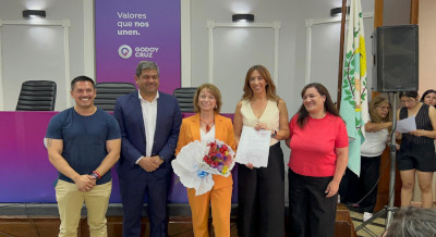 La Arquitecta Liliana Girini, distinguida como Mujer Notable 2025 por el Honorable Concejo Deliberante de Godoy Cruz