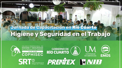Jornada de Capacitación en Higiene y Seguridad en el Trabajo en Río Cuarto