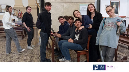 Experiencia internacional COIL 2025: estudiantes de Arquitectura investigaron el patrimonio de la Iglesia de la Merced