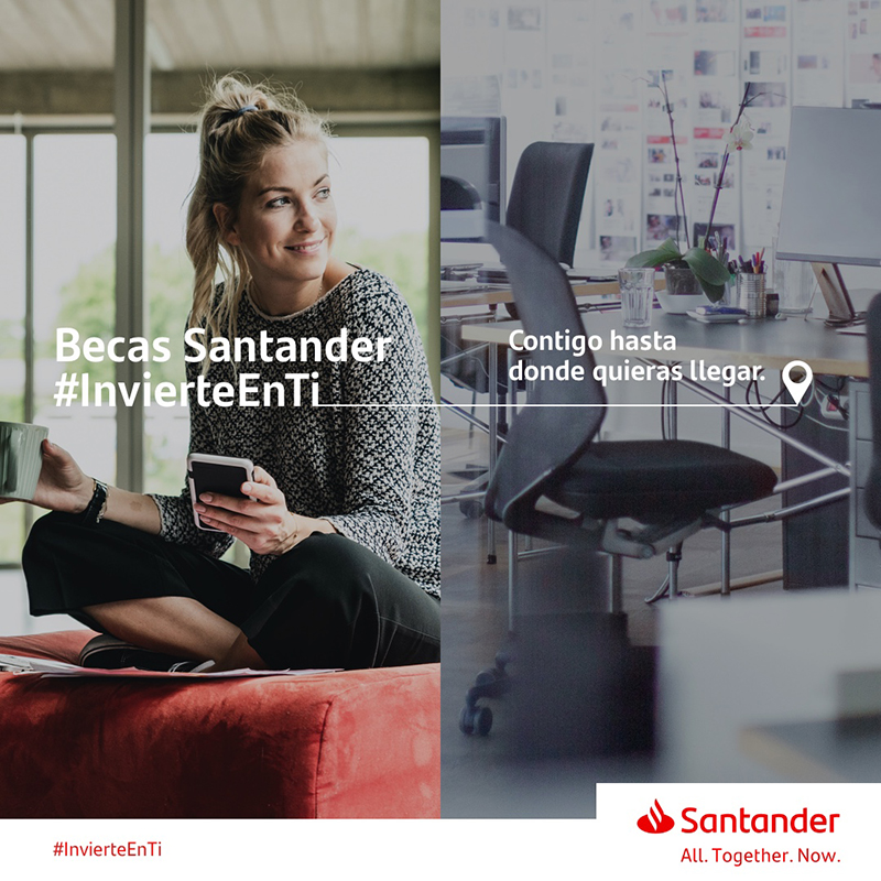 Becas Santander Invierte en ti