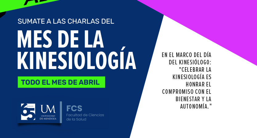«Abril se mueve»: La UM celebra el Mes de la Kinesiología con un destacado ciclo de charlas