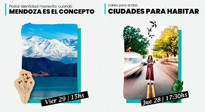 Calles, bicicletas y postales: la FAUD promueve el diseño y la identidad de Mendoza