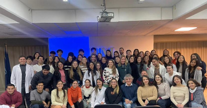 Actividad académica en la sede San Rafael de la FCM: estudiantes de Medicina presentaron investigaciones en Epidemiología