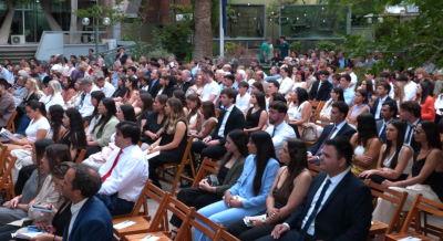 La Universidad de Mendoza celebró la colación de grado de las Facultades de Ciencias Jurídicas y Sociales y Ciencias Económicas