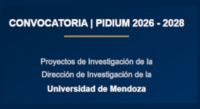 Convocatoria Abierta PIDIUM 2026 – 2028