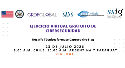 Convocatoria abierta: Ejercicio virtual y gratuito de ciberseguridad para estudiantes y profesionales