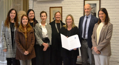 Visita de la Prof. Dra. Susana Medina «Huésped de Honor de la Universidad de Mendoza»