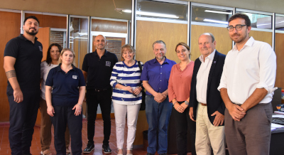 Del logro a la meta: el Dr. Eduardo Luna se reunió con administrativos y personal de apoyo de la UM