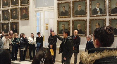Estudiantes de Derecho visitaron el Senado Provincial en una jornada de formación cívica