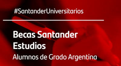 Santander lanza becas de $200.000 para estudiantes de grado en Argentina