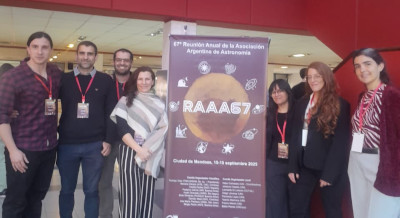 Éxito en la 67.ª Reunión Anual de la Asociación Argentina de Astronomía